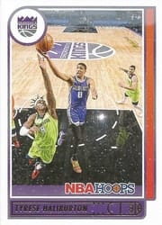 2021-22 Hoops Winter Base Set Tyrese Haliburton #108 card