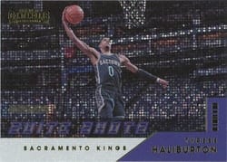 2021-22 Panini Contenders Suite Shots Tyrese Haliburton #14 card