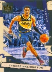 2021-22 Panini Court Kings Base Set Tyrese Haliburton #29 card