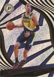 2021-22 Panini Revolution Base Set Tyrese Haliburton #19 card