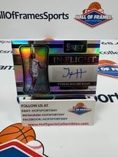 2021-22 Panini Select In Flight Signatures Tyrese Haliburton #IF-THB card
