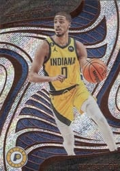 2022-23 Panini Revolution Base Set Tyrese Haliburton #16 card