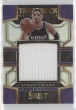 2022-23 Panini Select Throwback Memorabilia Tyrese Haliburton #TM-TH card