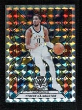 2023-24 Panini Mosaic Stained Glass Tyrese Haliburton #24 card
