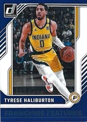 2024-25 Donruss Franchise Features Tyrese Haliburton #20 card