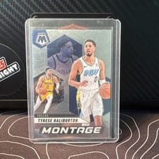 2024-25 Panini Mosaic Montage Tyrese Haliburton #10 card