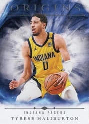 2024-25 Panini Origins Base Set Tyrese Haliburton #70 card