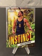 2024-25 Topps Chrome Instinct Tyrese Haliburton #INS-16 card