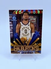 2025-26 Bowman Hobby Stars Tyrese Haliburton #HS-6 card