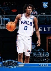 2020-21 Panini Chronicles Base Set Tyrese Maxey #324 card