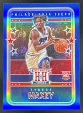 2020-21 Panini Chronicles Base Set Tyrese Maxey #547 card
