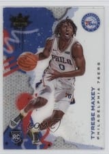 2020-21 Panini Court Kings Acetate Rookies Tyrese Maxey #1 card
