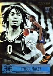 2020-21 Panini Illusions Base Set Tyrese Maxey #162 card