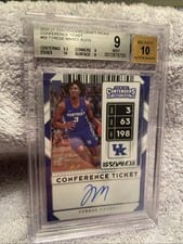 2020 Panini Contenders Draft Picks Tyrese Maxey Autograph #68