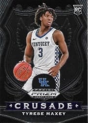 2020 Panini Prizm Draft Picks Base Set Tyrese Maxey #94 card