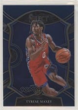 2020 Panini Select Rookie Selections Tyrese Maxey #7 card