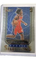 2020 Panini Select Rookie Selections Tyrese Maxey #7 card