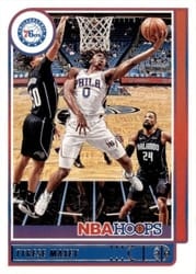 2021-22 Hoops Base Set Tyrese Maxey #57 card
