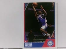 2021-22 Panini NBA Sticker & Card Collection Base Set Tyrese Maxey #270 card