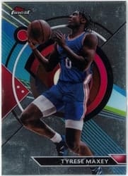 2023-24 Finest Base Set Tyrese Maxey #38 card