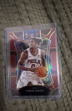 2023-24 Panini Select Base Set Tyrese Maxey #357 card