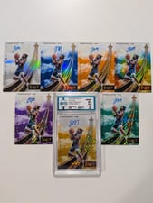 2023-24 Panini Select In Flight Signatures Tyrese Maxey #IFS-MAX card