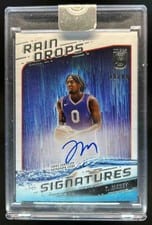 2023-24 Topps 3 Raindrops Signatures Tyrese Maxey #RS-TM card