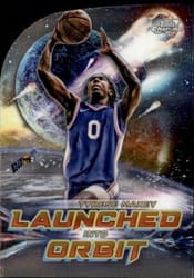 2023-24 Topps Chrome Cosmic Launched Into Orbit Tyrese Maxey #LIO-16 card