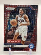 2024-25 Panini Prizm Monopoly Base Set Tyrese Maxey #2 card
