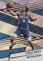 2024-25 Panini Revolution Base Set Tyrese Maxey #35 card