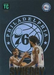 2023-24 Panini Top Class NBA Base Set Tyrese Maxey / Joel Embiid #225 card