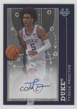 2023-24 Bowman University Chrome Prodigal Playmakers Autographs Tyrese Proctor #PPA-TP card