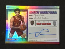 2025-26 NBA Hoops Hoops Rookie Signatures Tyrese Proctor #HRS-TP card