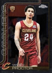 2025-26 Topps Chrome Base Set Tyrese Proctor #300 card