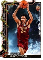 2025-26 Topps Holiday Base Set Tyrese Proctor #H200 card