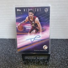 2025-26 Topps Midnight Rookie Horizon Signatures Tyrese Proctor #RHS-TP card