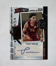 2025-26 Topps New Applicants Autographs Tyrese Proctor #NA-TP card