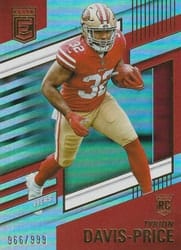 2022 Donruss Elite Base Set Tyrion Davis-Price #159 card