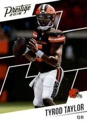 2018 Panini Prestige Base Set Tyrod Taylor #10 card