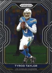 2020 Panini Prizm Base Set Tyrod Taylor #145 card