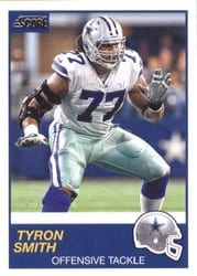 2019 Score Base Set Tyron Smith #172 card