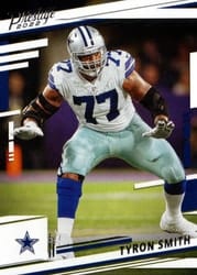 2022 Panini Prestige Base Set Tyron Smith #82 card