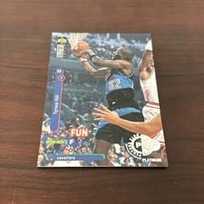 1995-96 Collector's Choice Base Set Tyrone Hill #170 card