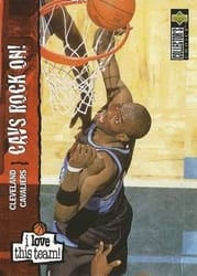 1995-96 Collector's Choice Base Set Tyrone Hill #370 card