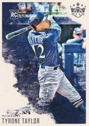 2020 Panini Diamond Kings Base Set Tyrone Taylor #93 card