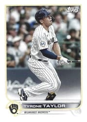 2022 Topps Mini Base Set Tyrone Taylor #US99 card