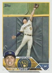 2023 Topps Base Set Tyrone Taylor #61 card