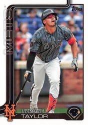2025 Topps Base Set Tyrone Taylor #225 card