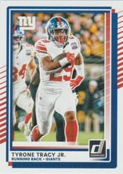2025 Donruss Base Set Tyrone Tracy Jr. #5 card