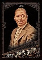 2018 Topps Allen & Ginter X Base Set Tyronn Lue #179 card